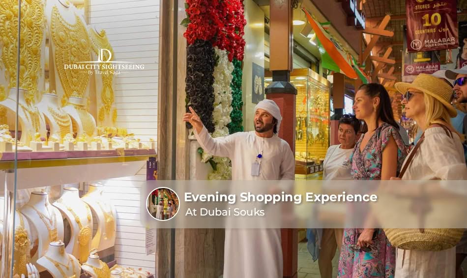 Evening Shopping Experience at Dubai Souks